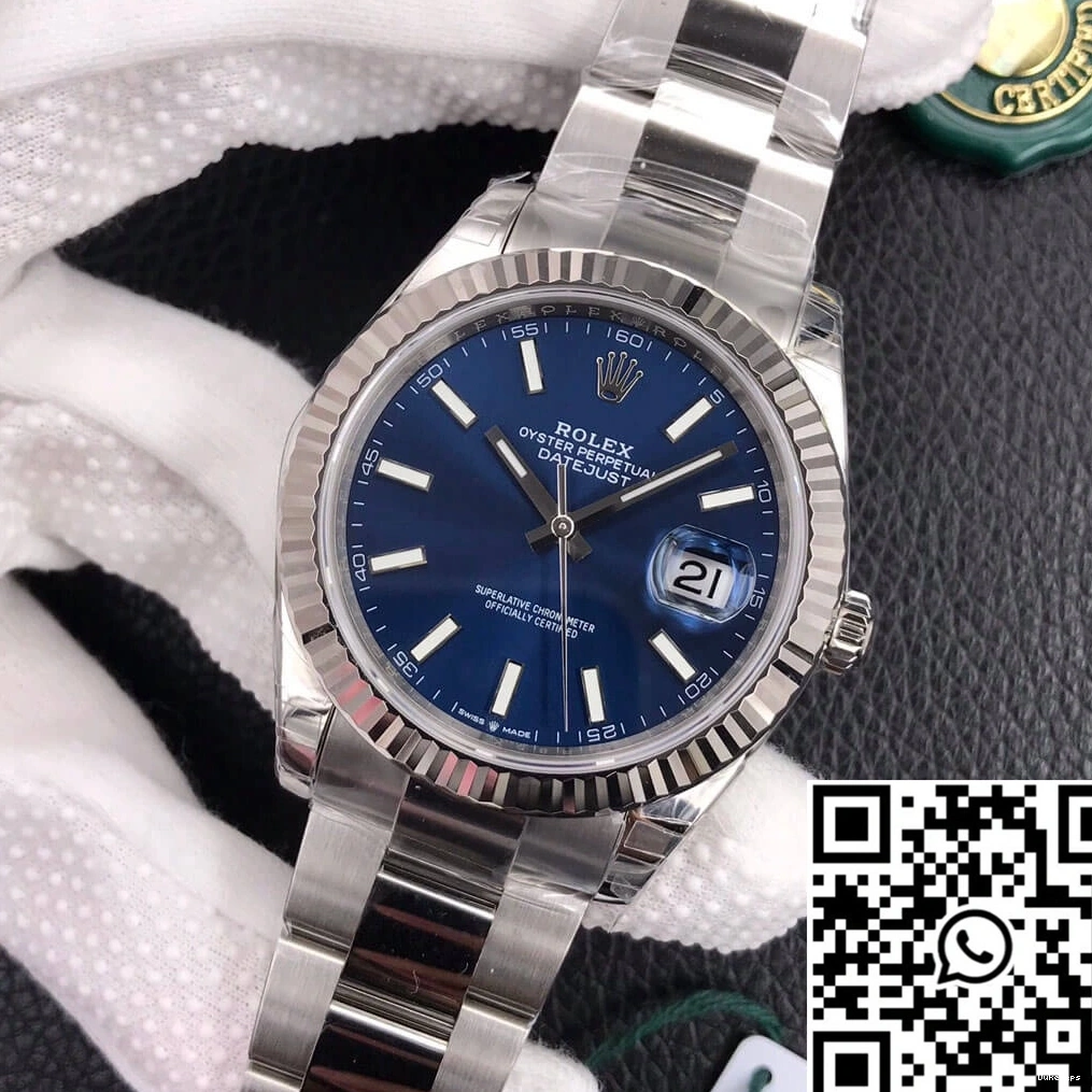 VS Blue Rolex M126334-0001 Datejust Dial Factory 0122
